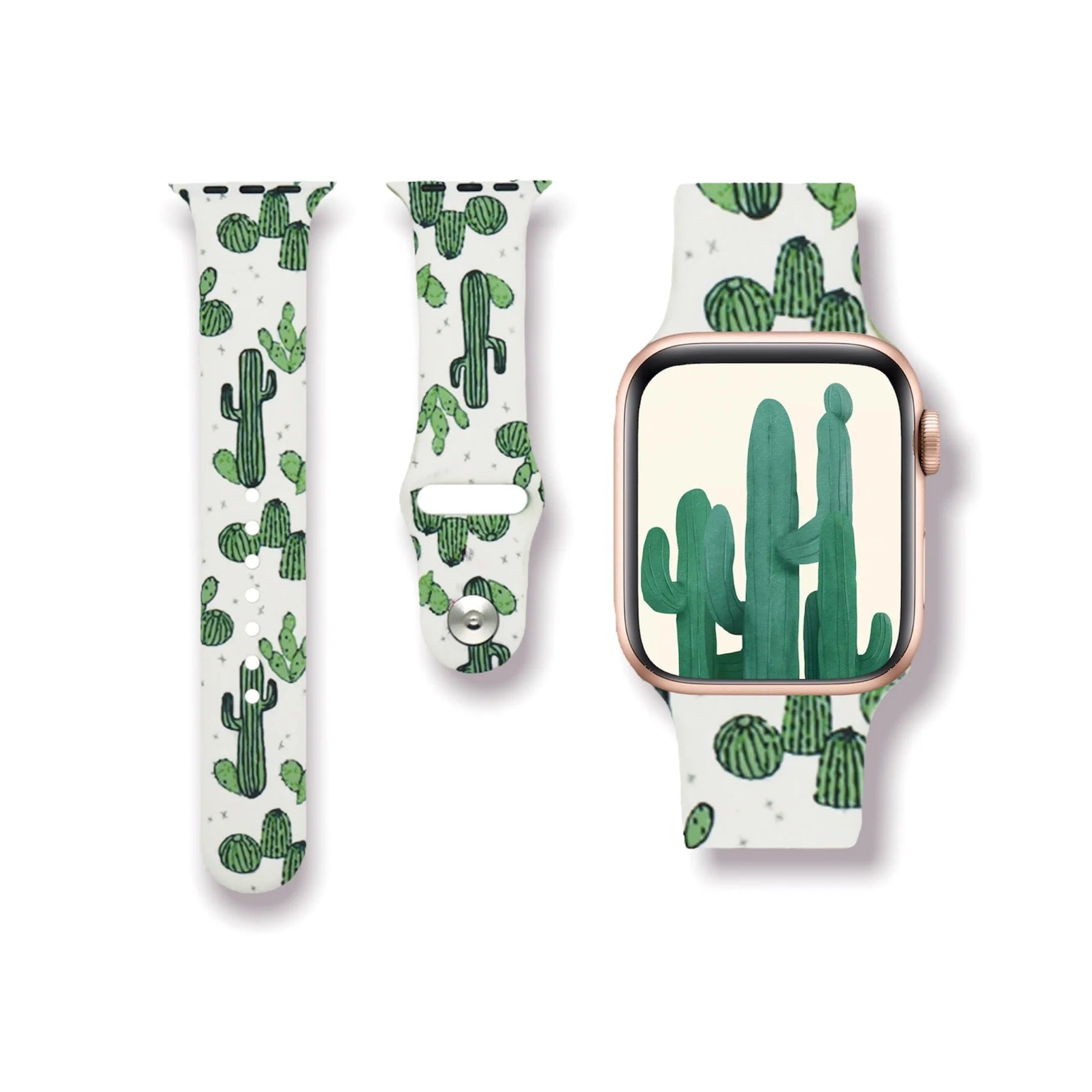 CACTUS - Silicone Apple Watch band