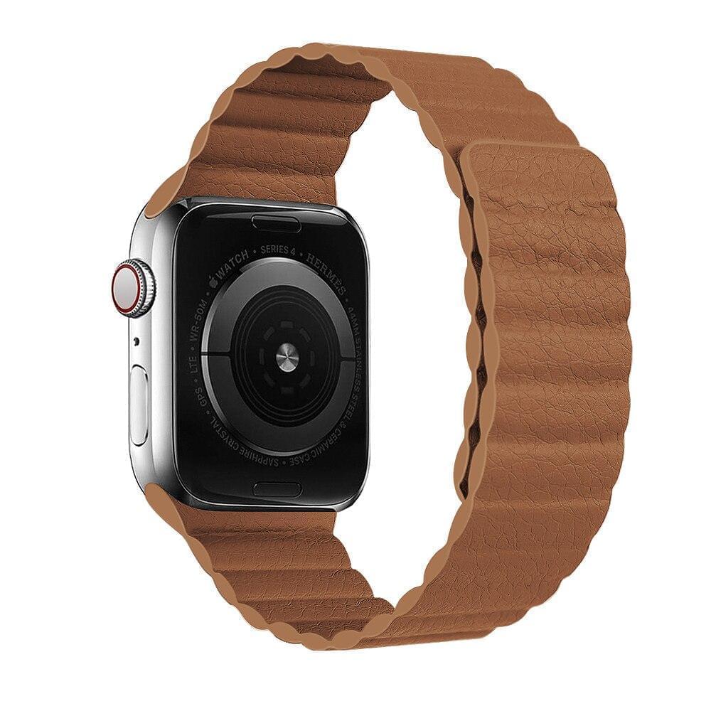 POLAR - Magnetic Leather Apple Watch Band